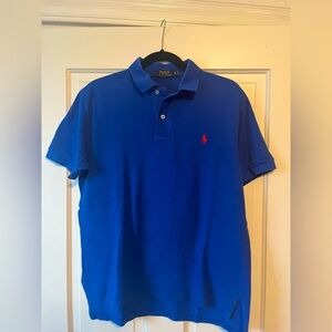 Polo by Ralph Lauren Men's Blue Polo Shirt
